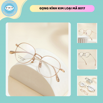 Gọng kim loại mã 8017